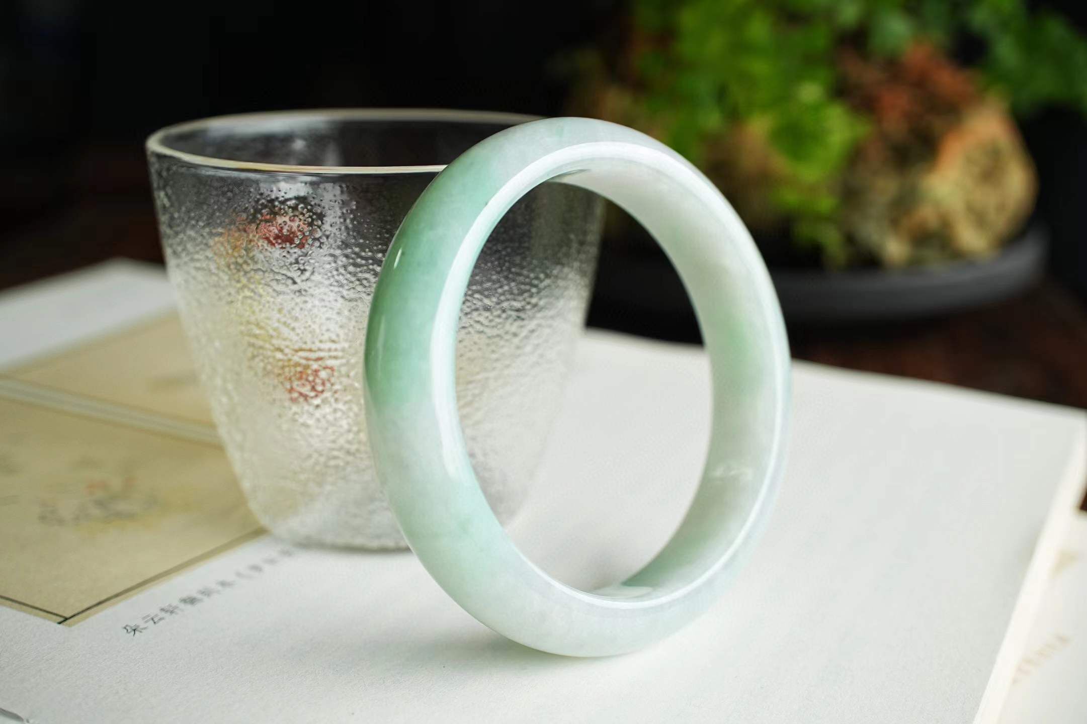 冰晴綠翡翠手鐲,天然翡翠A玉, 緬甸玉, Jade, Jadeite