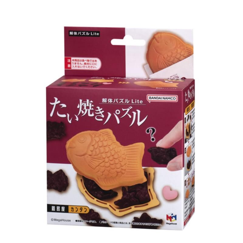 MEGAHOUSE 代理版 益智桌遊 Lite系列 鯛魚燒趣味拼圖 MH518509
