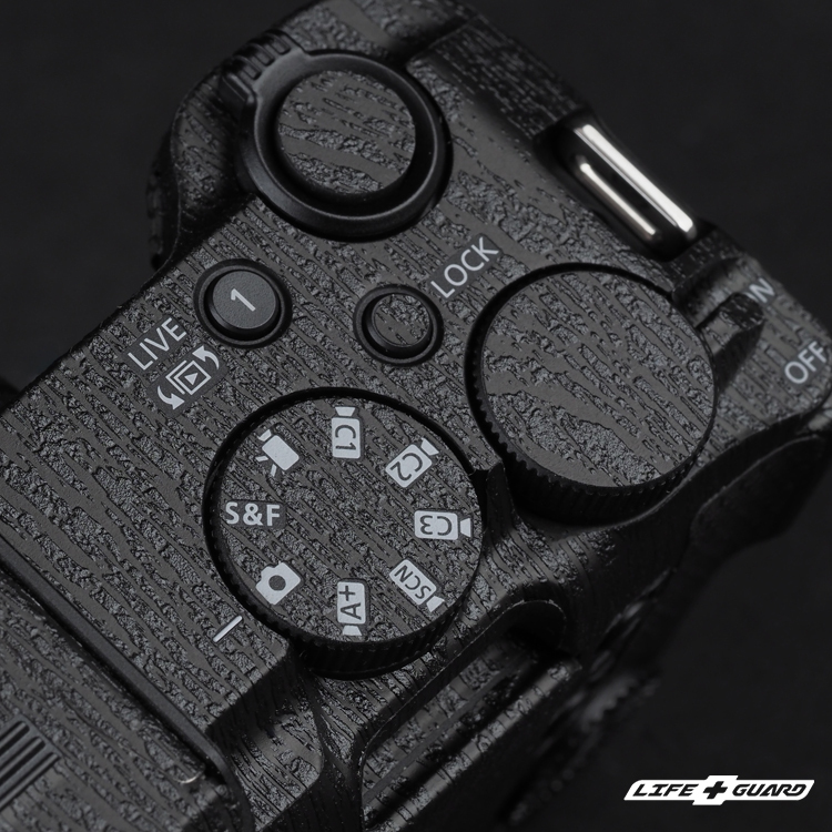 LIFE+GUARD 相機貼膜擁有高品質膜料，適用於 Canon EOS R50V