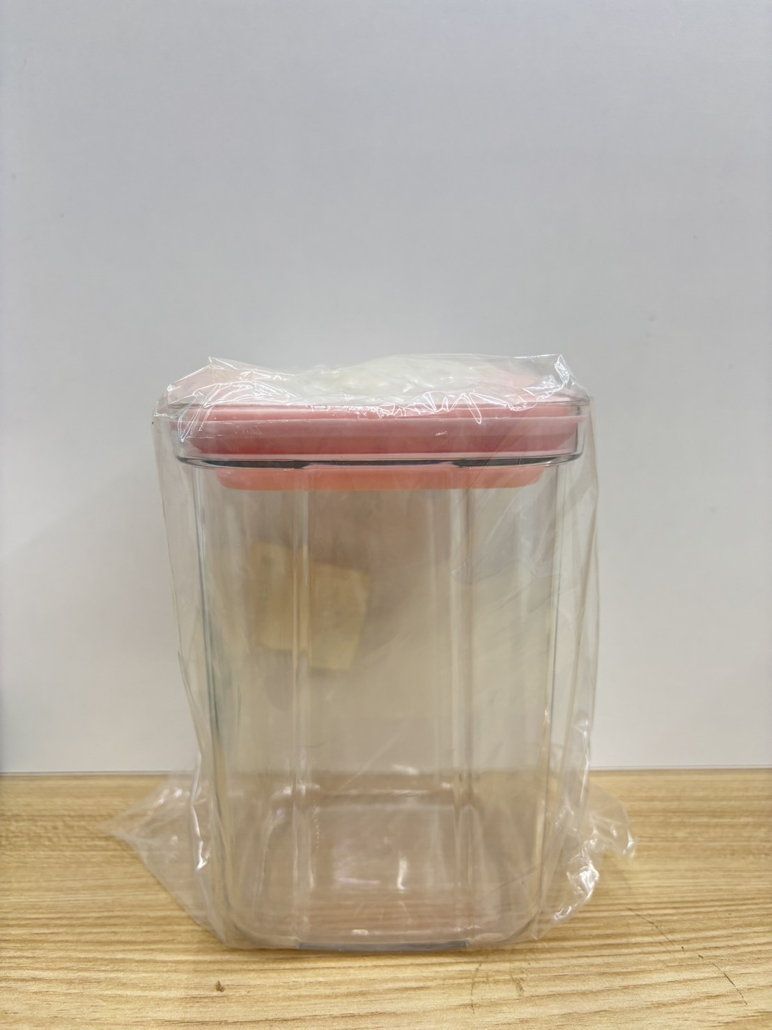 保鮮密封盒｜寵物飼料密封罐－粉色 M 號