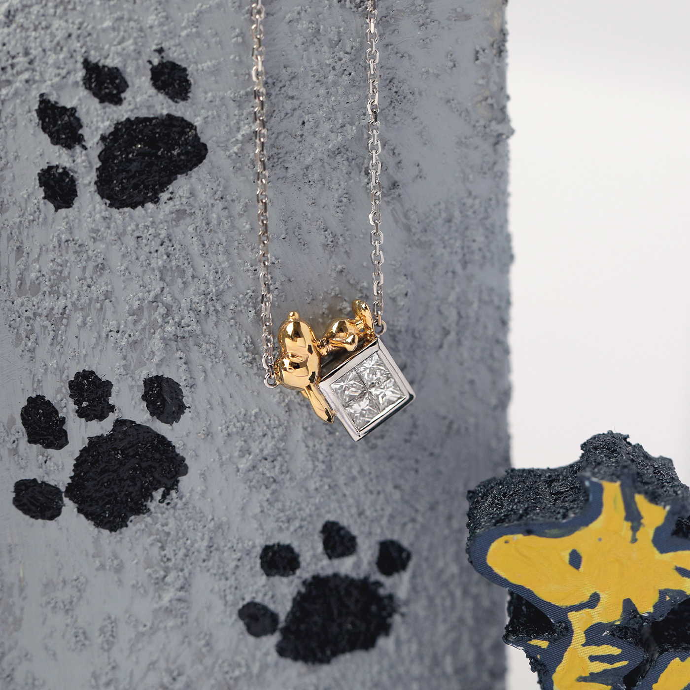 SNOOPY｜星光夢境  — 40分鑽石項鍊