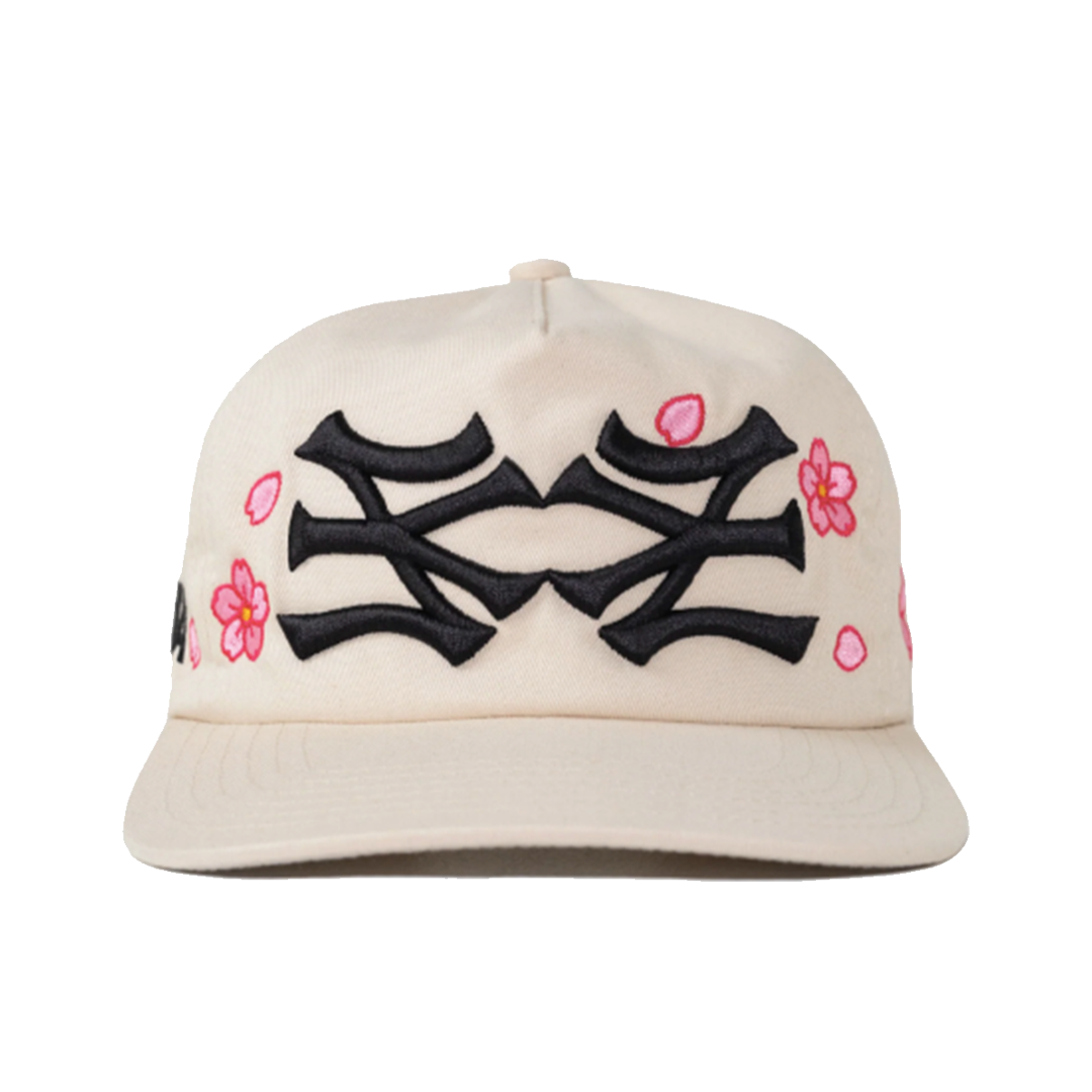 oMA NY NY CHERRY BLOSSOM HAT BLACK 櫻花老帽| FLOMMARKET