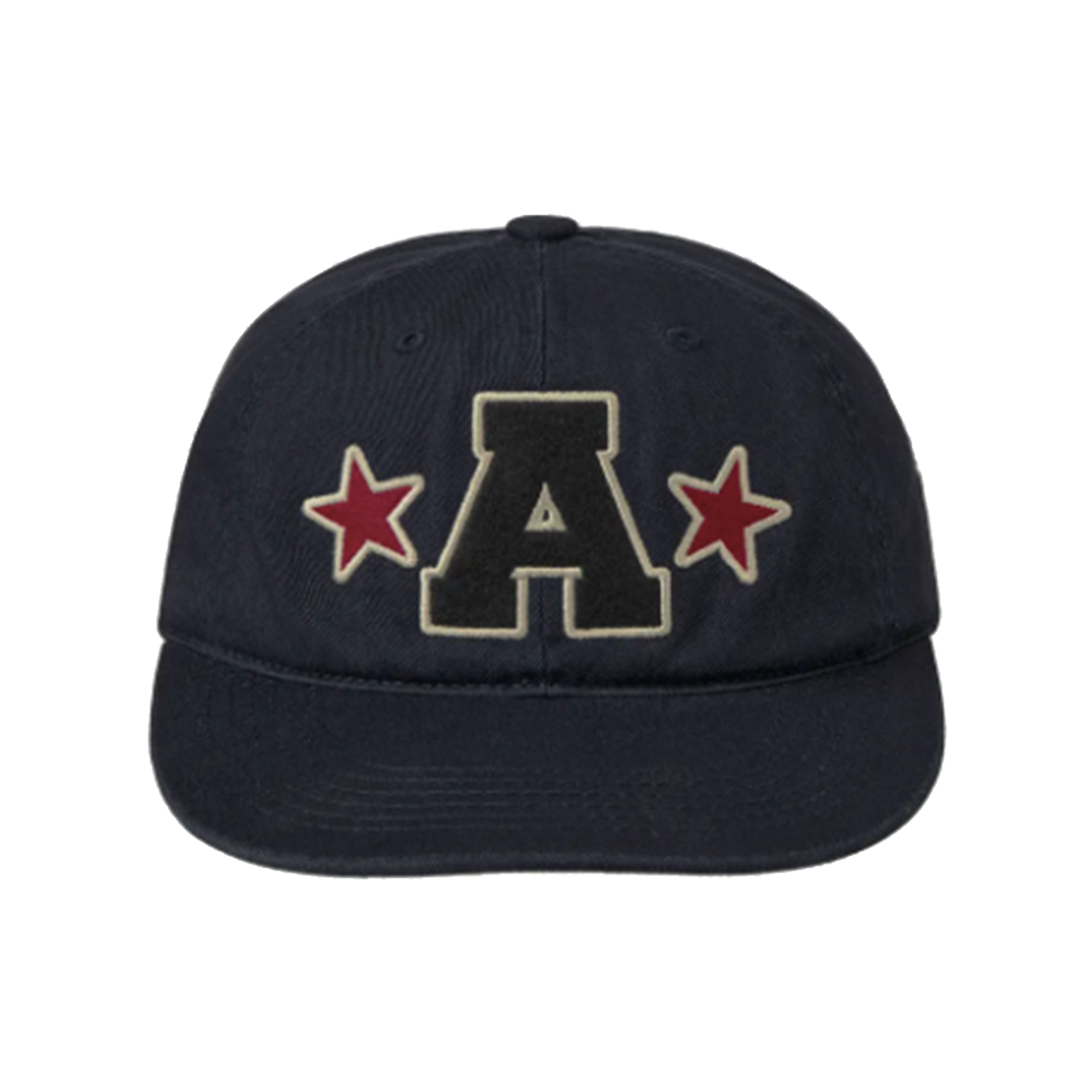 ★aeae★ WASHED CAPITAL LOGO CA aeae Washed Capital Logo Cap Navy 老帽| FLOMMARKET