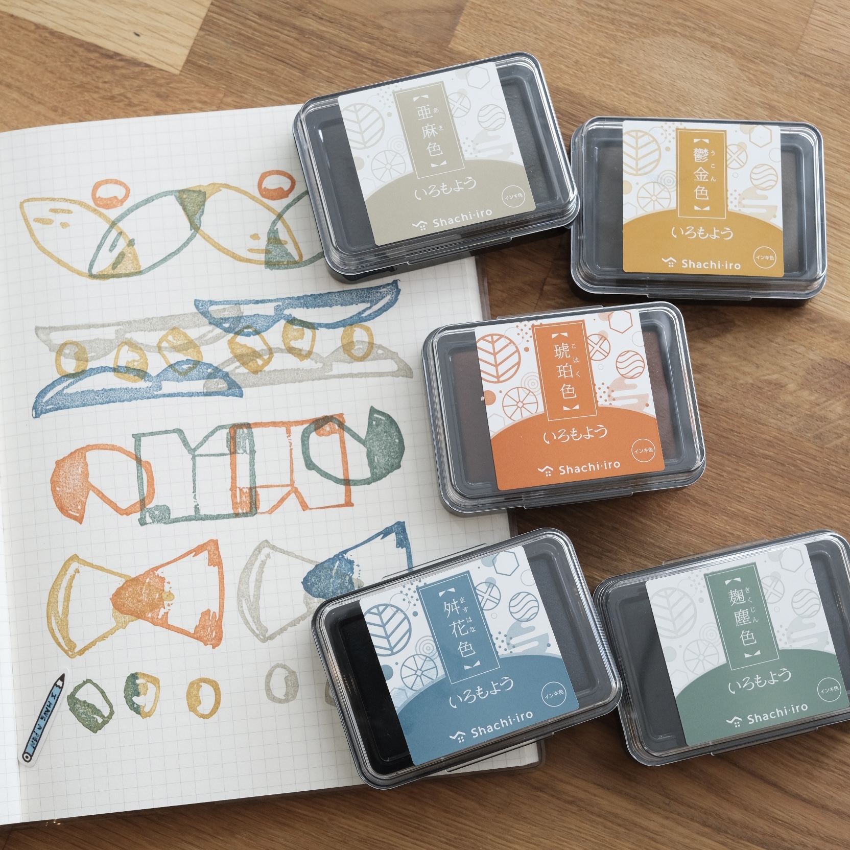 2024 Limited IROMOYOU stamp pad / Shachihata / JAPAN