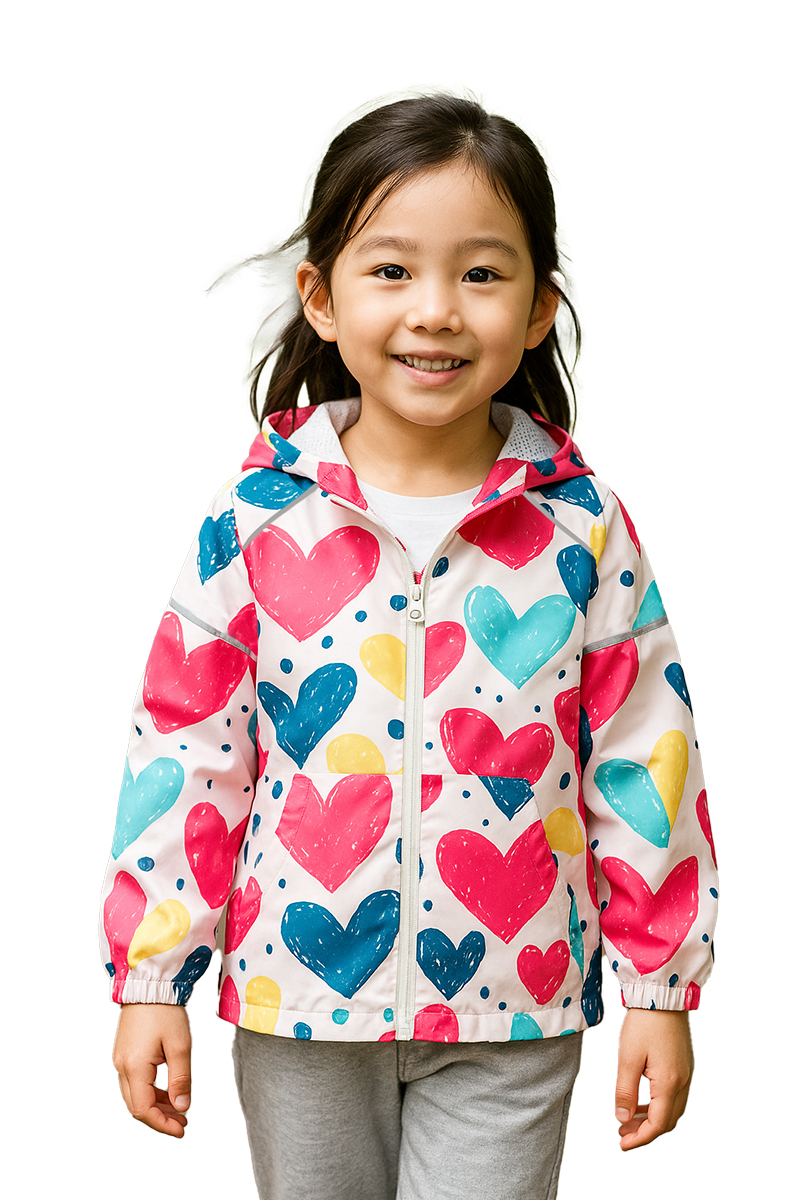 童款防風外套│童款 8124