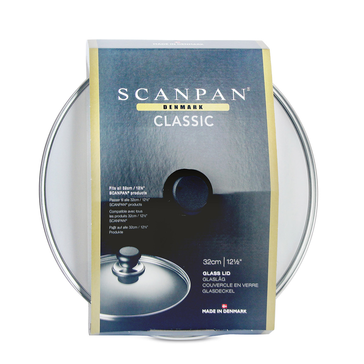 SCANPAN -CLASSIC系列 32cm玻璃蓋 -32001212
