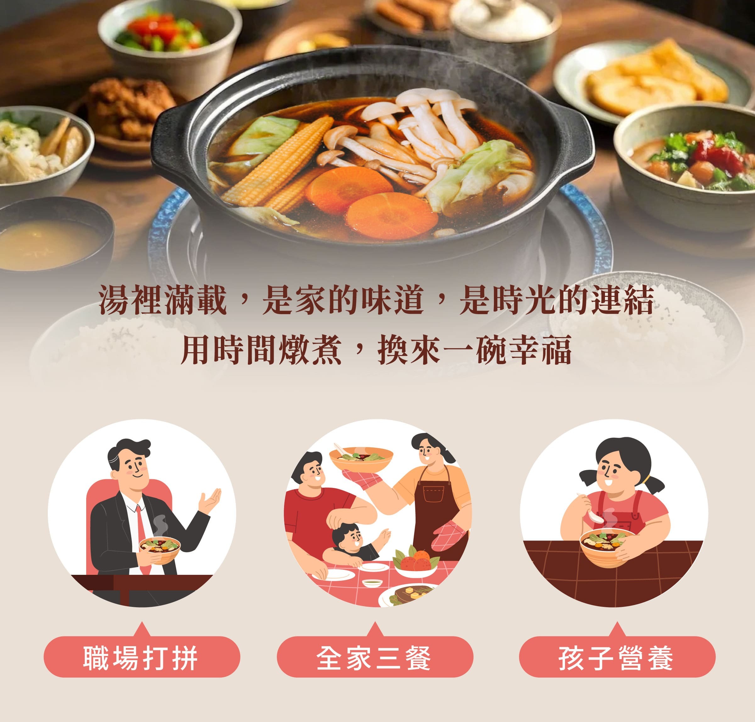 登義蔬食湯藥膳包適用對象