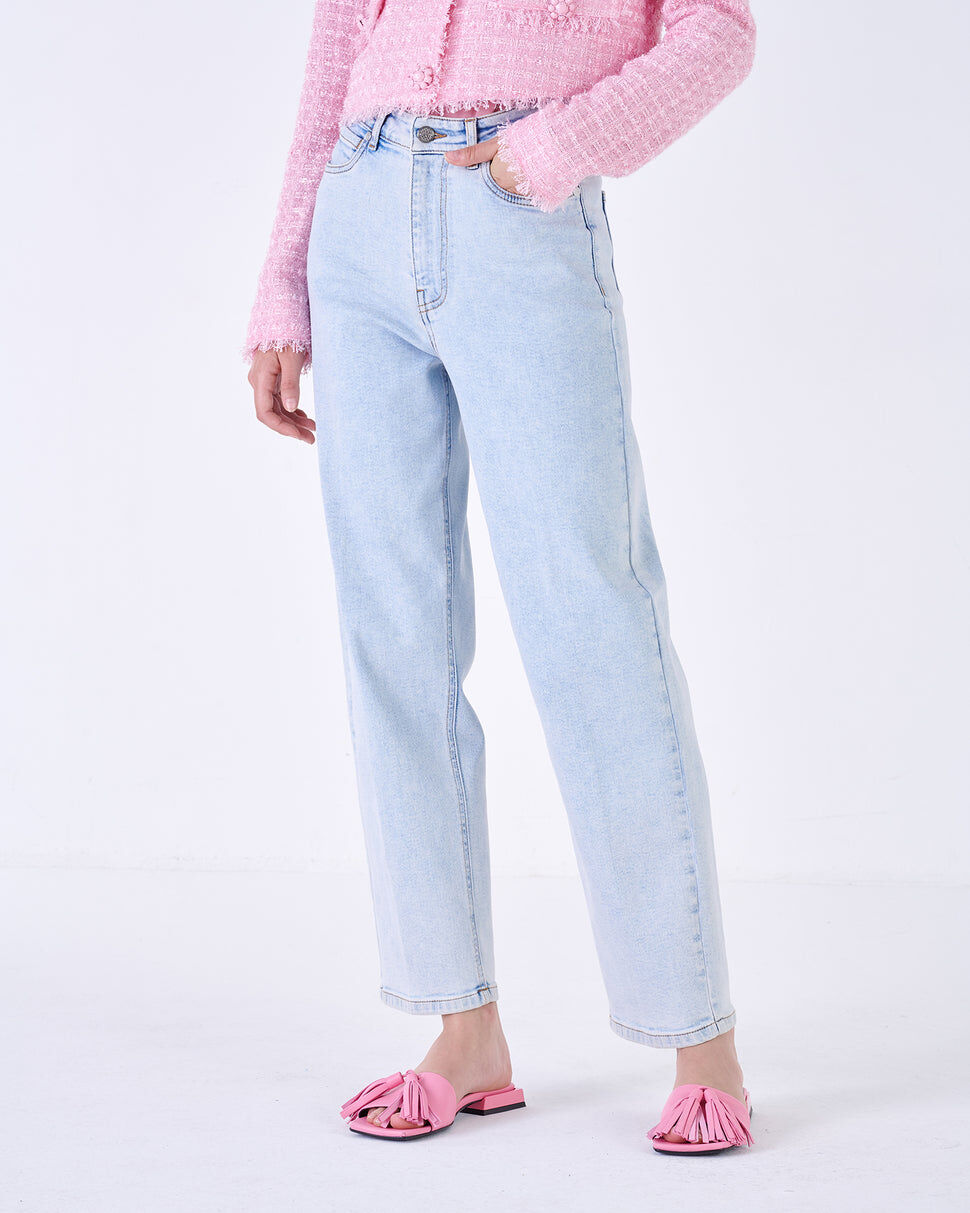 【Silvian Heach】ZACAT直筒牛仔褲