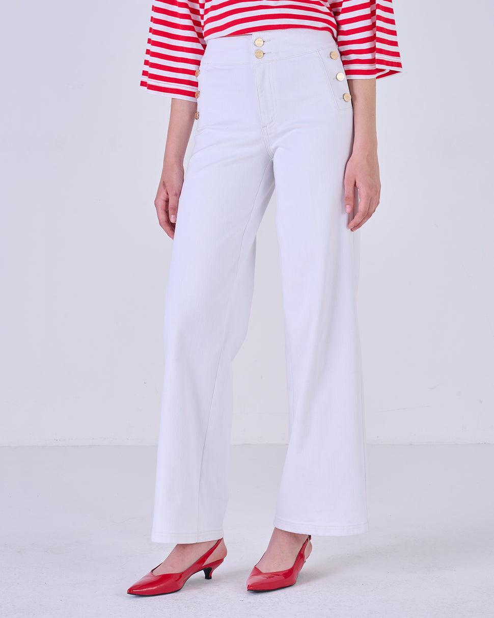 【Silvian Heach】ZAVAN斜口袋牛仔褲