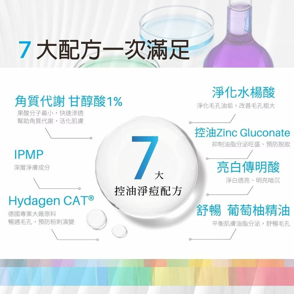 BIOPEUTIC葆療美PLUS+ 果酸傳明酸控油調理液調理 收斂 淨白 傳明酸 油性 紅痘肌