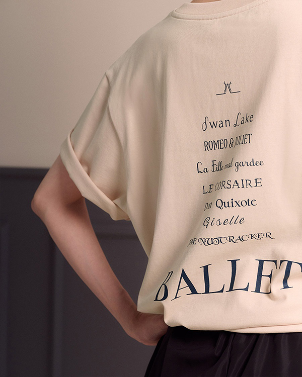 韓國 Messiah【MES-Repertoire 芭蕾名劇寬版T恤/上衣】