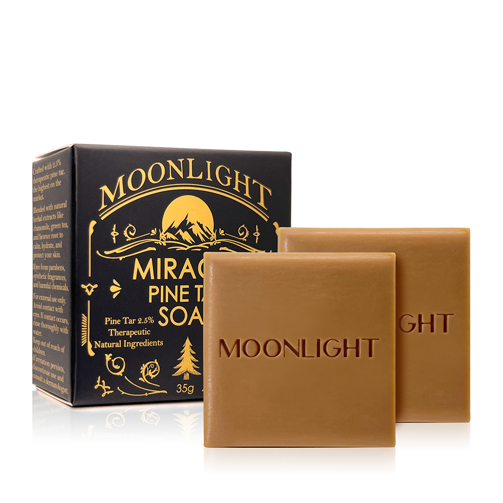 【Moonlight 莯光】 松焦油奇蹟護膚皂 35g x2商品圖