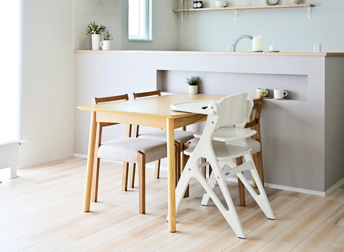 Yamatoya Affel Sorbet Baby Highchair - Coconut