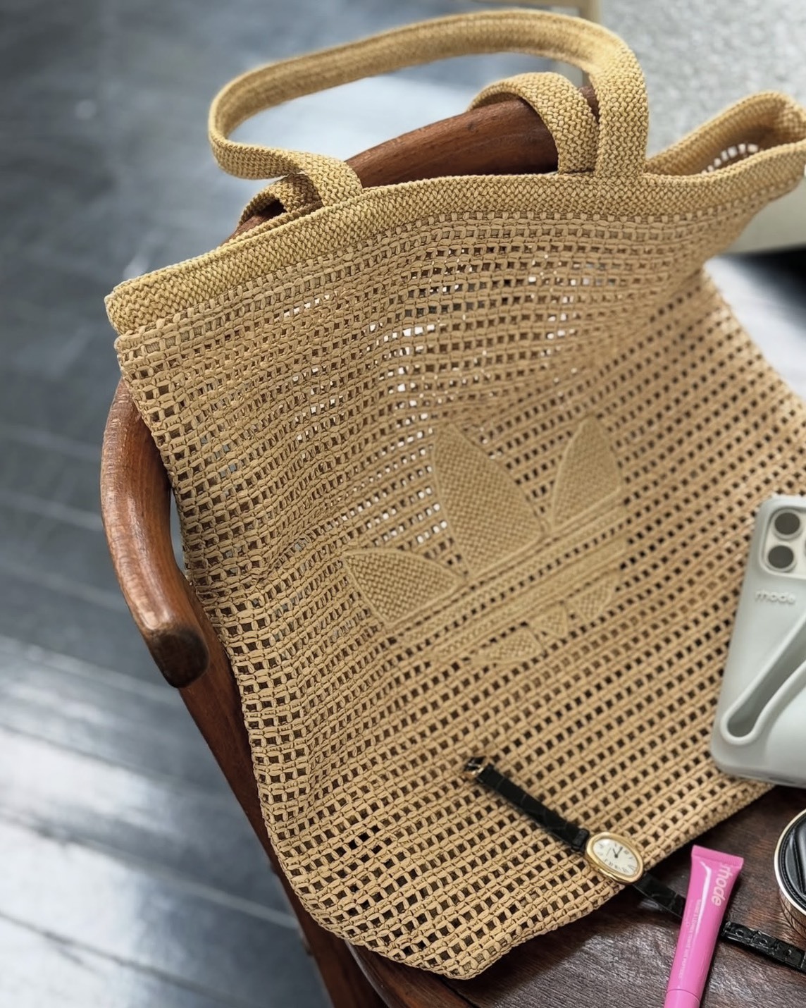 <預購> Adidas Knitting 三葉草 編織包