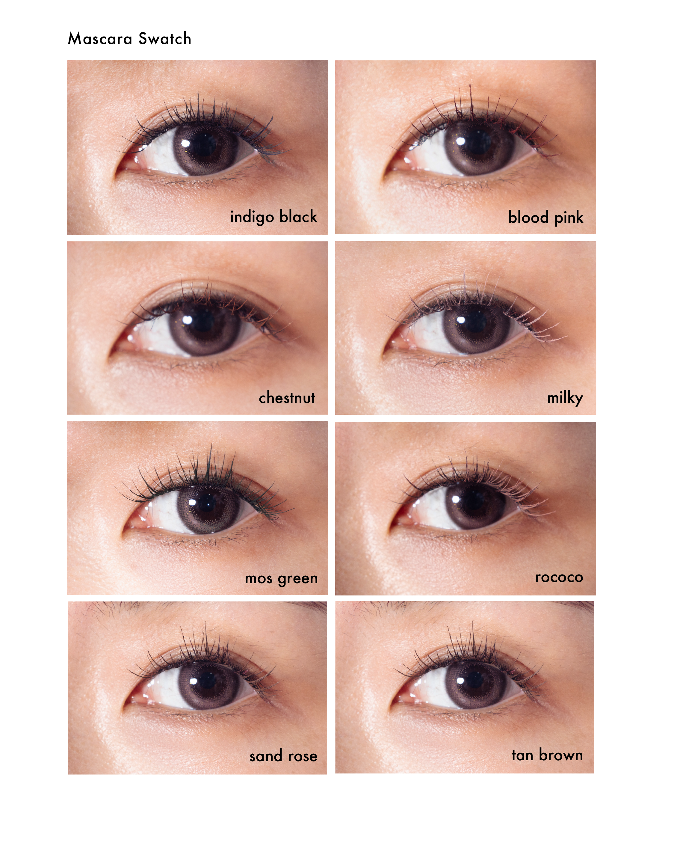 【 Kiki.co x senses product 】mascara - mos green