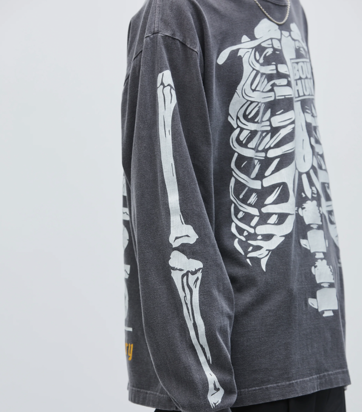 NEIGHBORHOOD SS25 NH X BOUNTY HUNTER . TEE LS-1