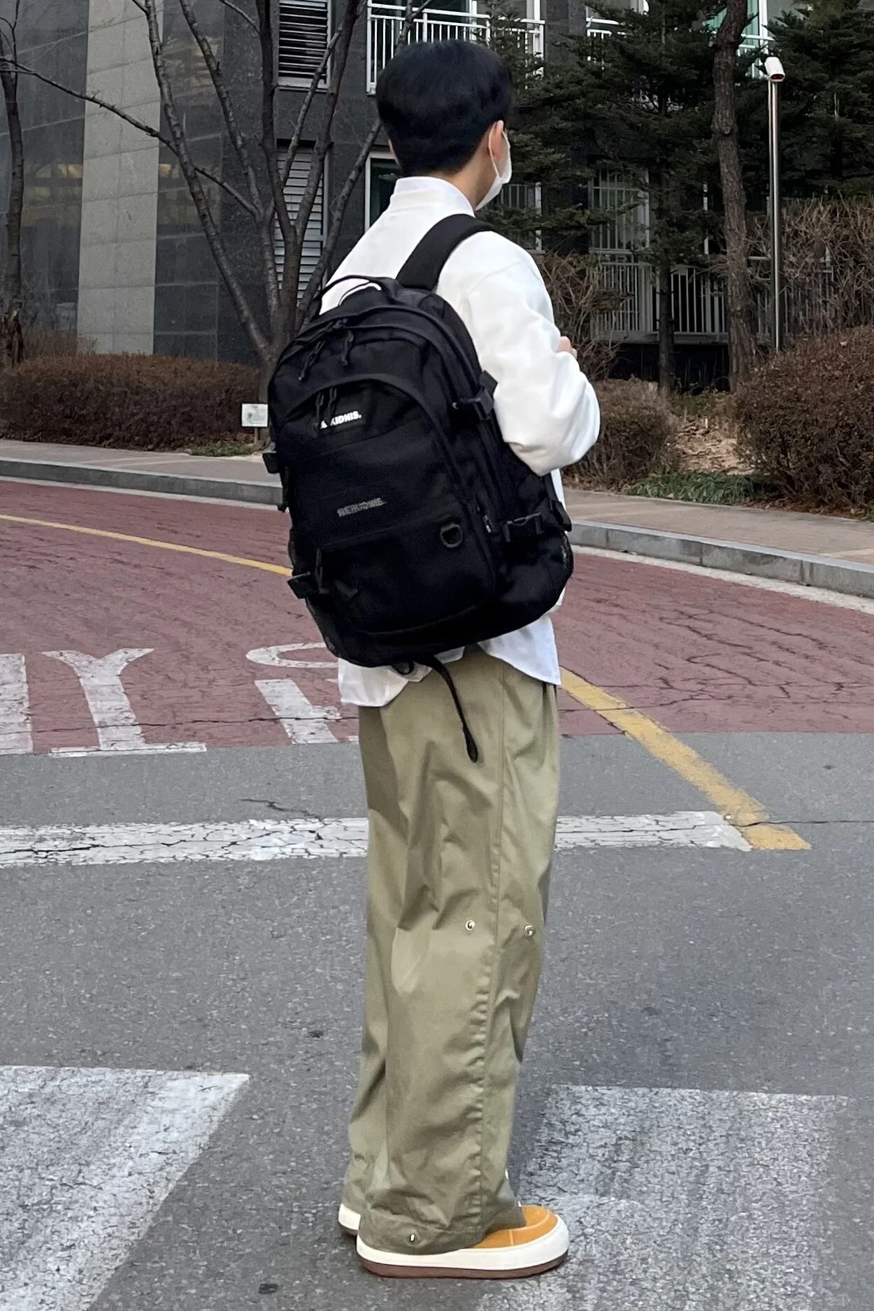 【OWN】NEIKIDNIS 韓系後背包 韓國品牌 工裝 戶外 外出 上學 防潑水 多夾層 機能 包包 不分男女 NB15ABG070
