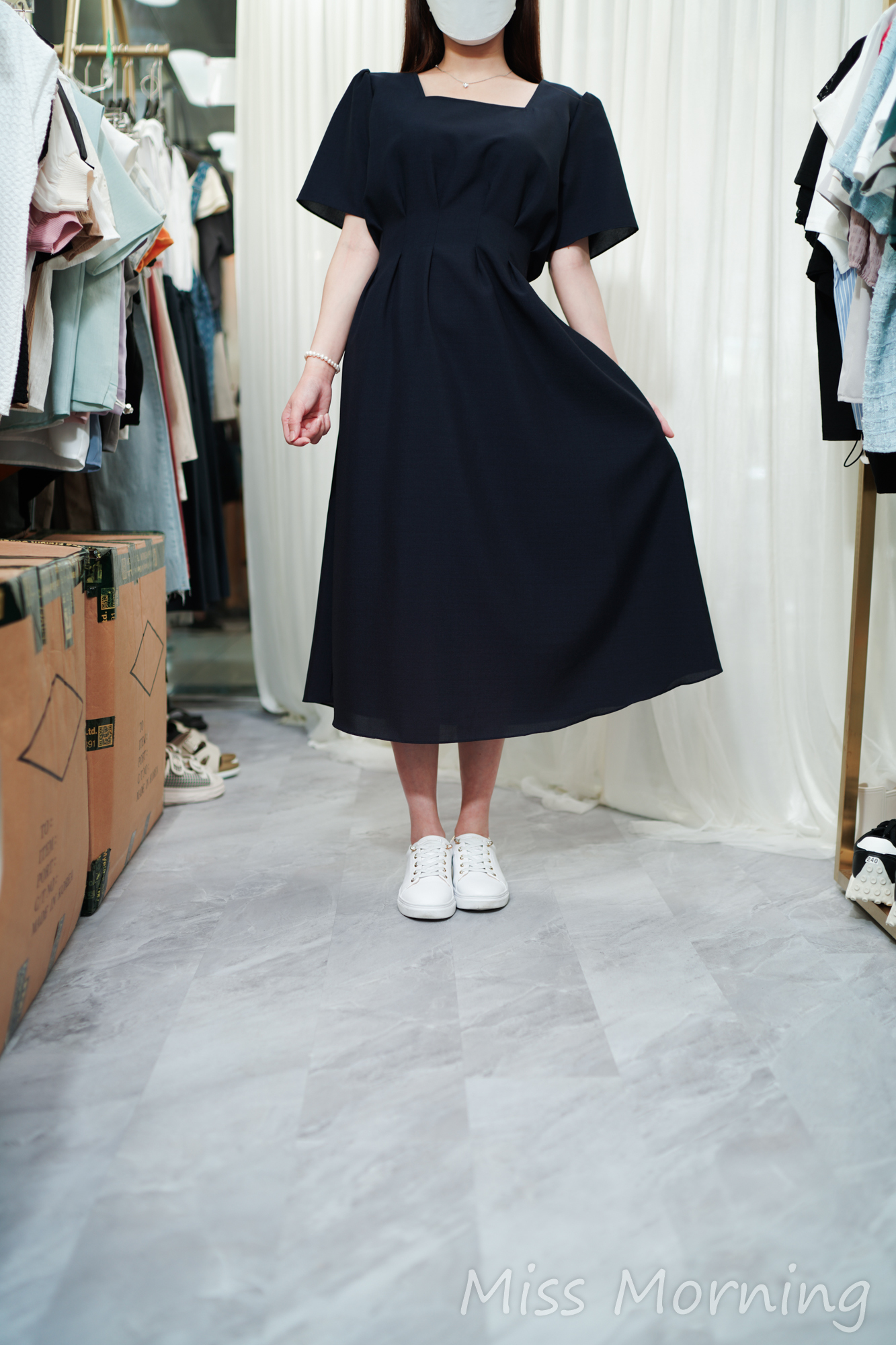 簡約靚cut方領OPS(14616)