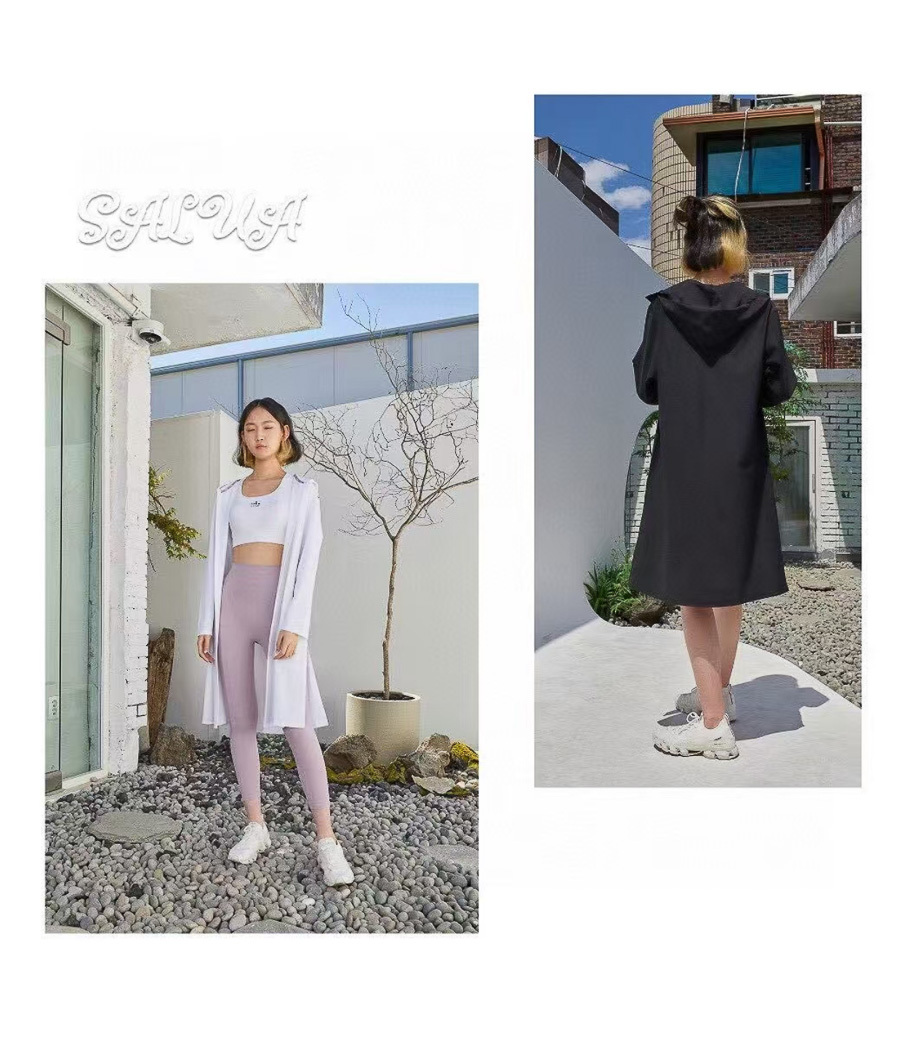 【5折起 Summer Sale】salua 冰絲防曬衣 長款【 汗透氣/紫外線阻擋率: 99.9 】 【不設退換】【因SUMMER SALE訂單較多，需要7-10個工作天才安排出貨】