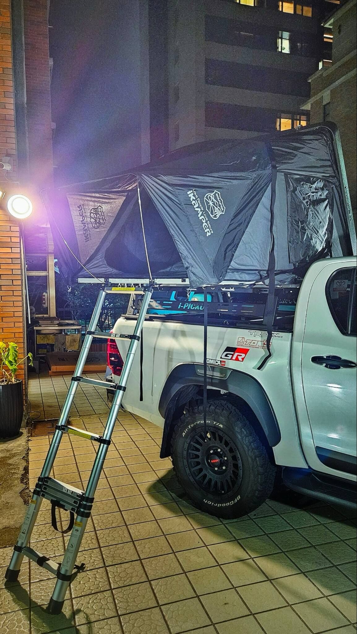 iKamper Skycamp-mini 3.0 車頂帳(Toyota Hilux)貨卡-海力士
