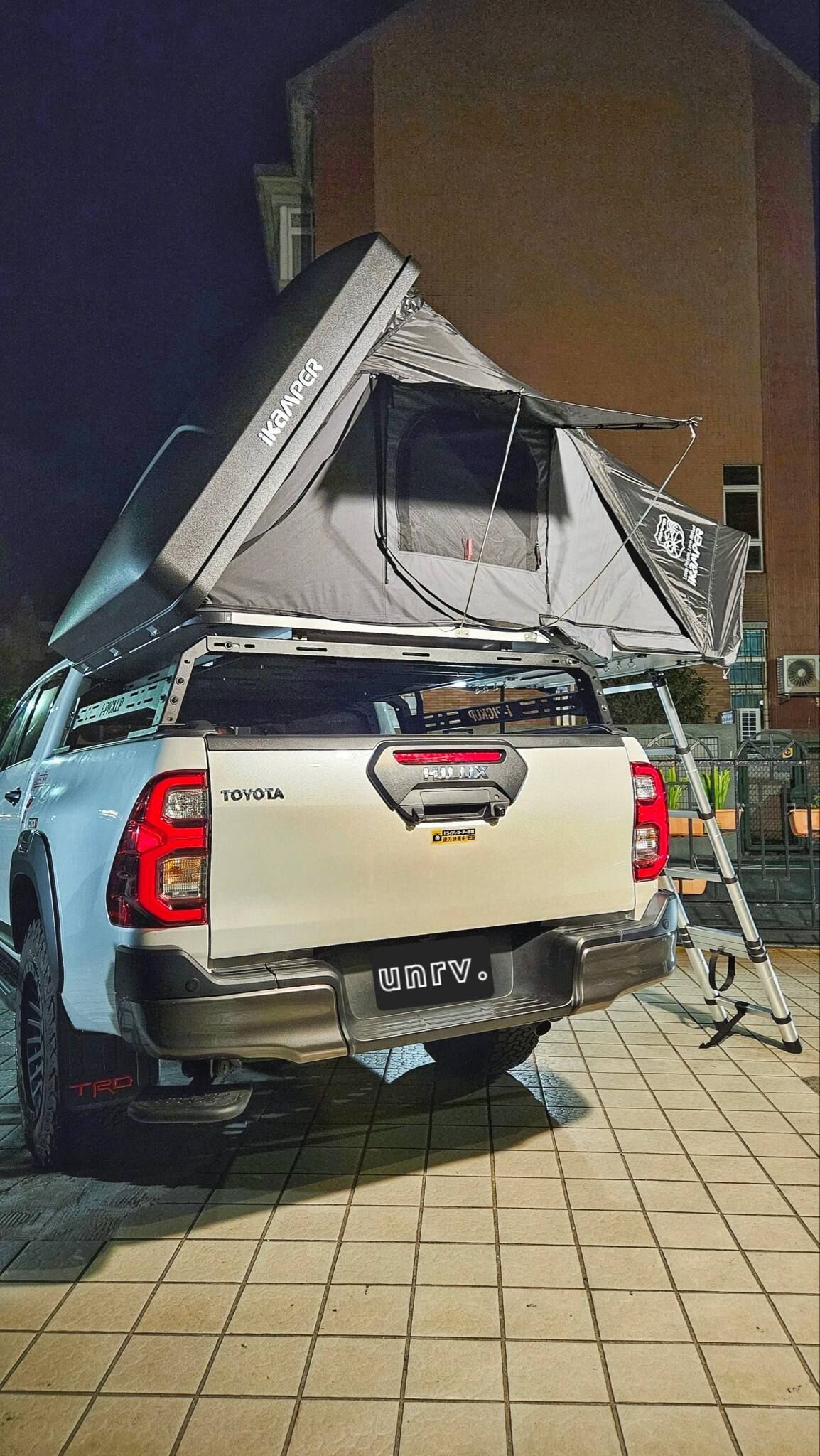 iKamper Skycamp-mini 3.0 車頂帳(Toyota Hilux)貨卡-海力士