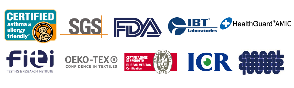 寢之堡竹纖維保潔墊榮獲多項國際認證