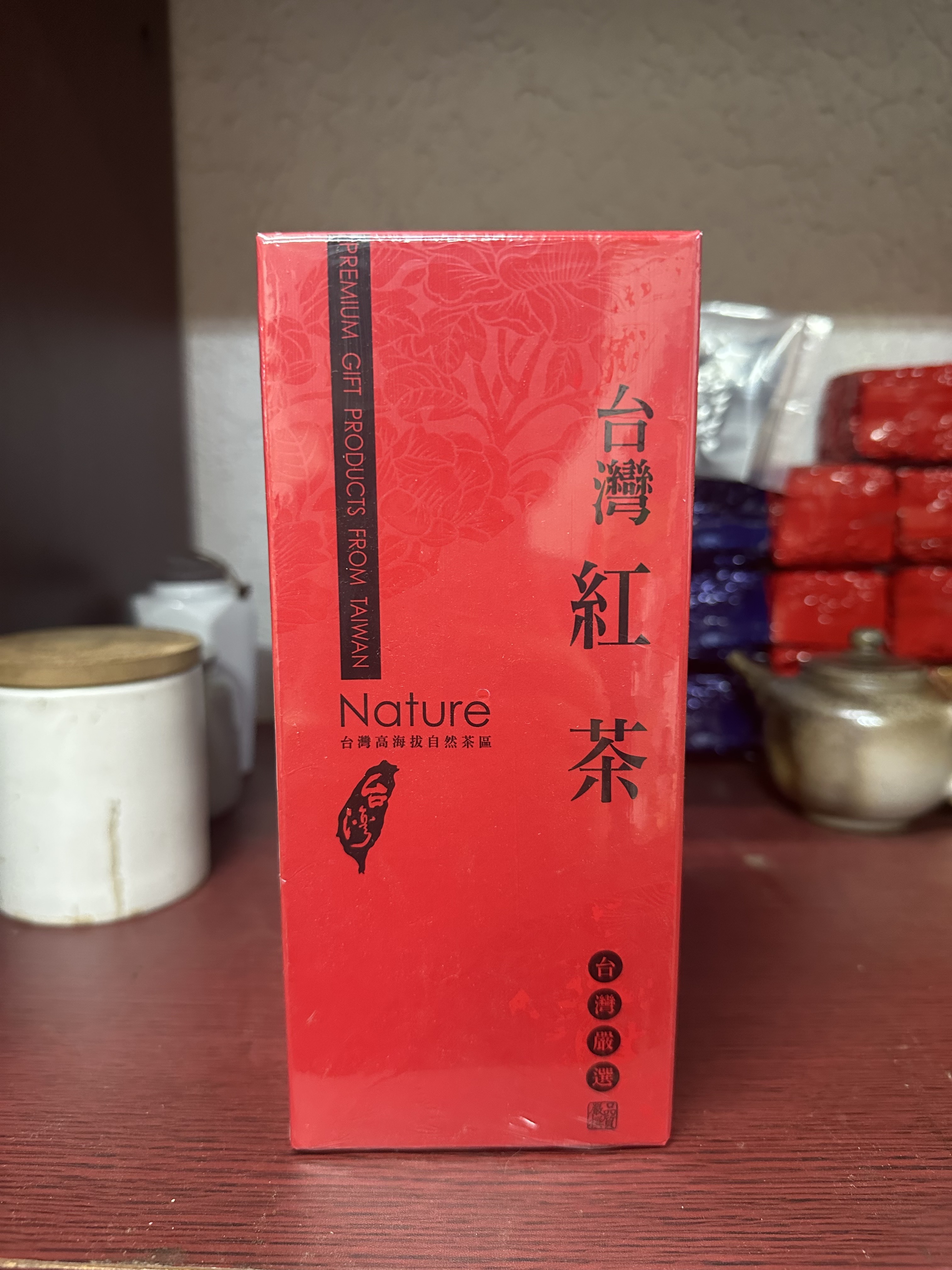 日月潭紅茶 紅玉  75公克，附紙盒