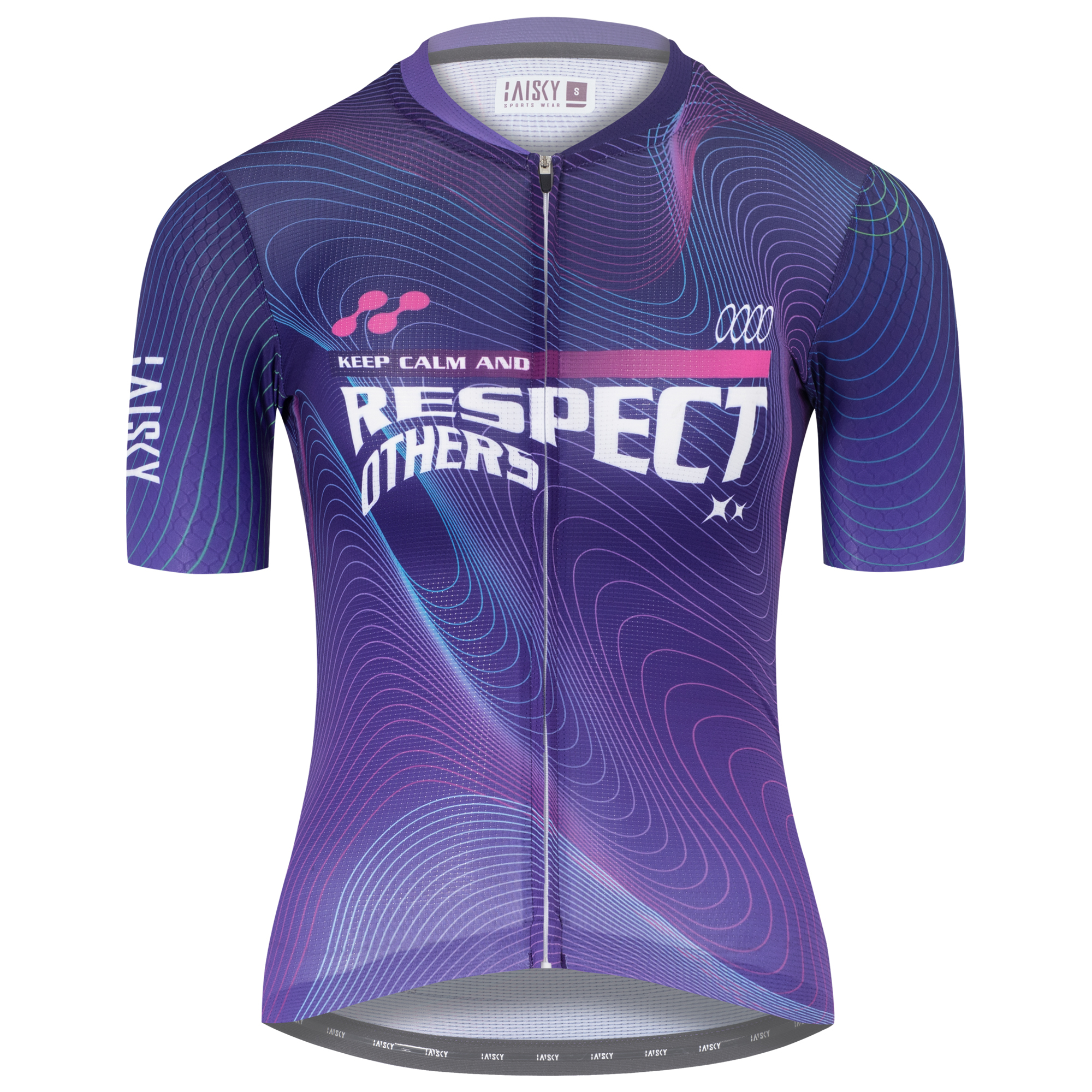 女款空力短車衣 克制 紫