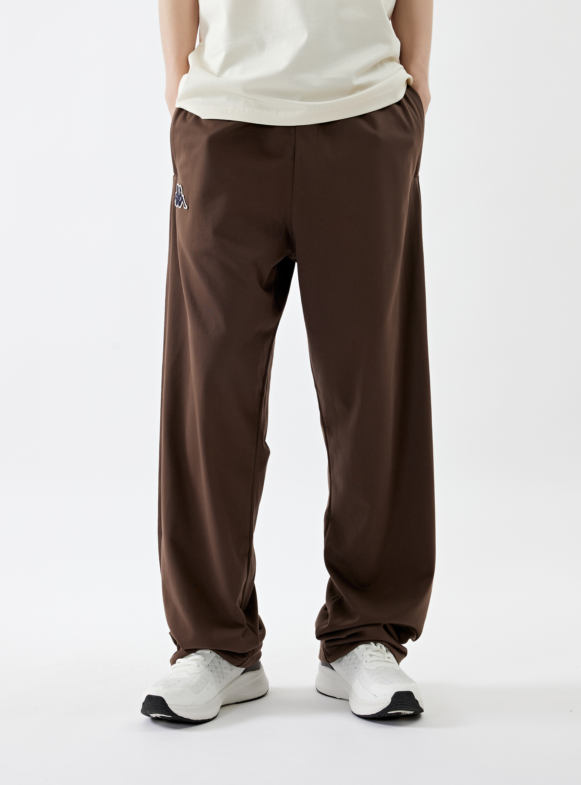 男款 基本款寬鬆休閒棉長褲