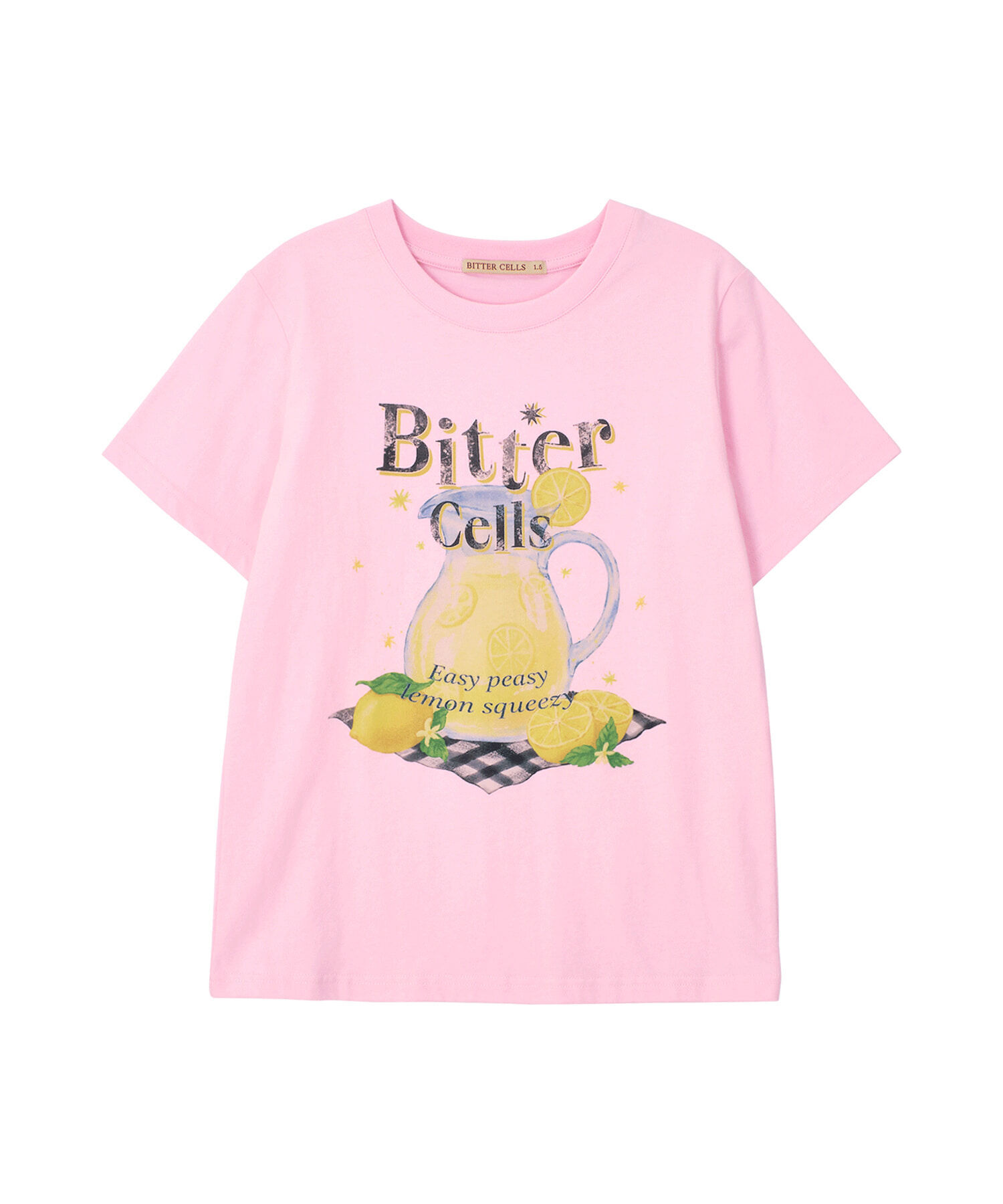 Lemonade Tee-Pink