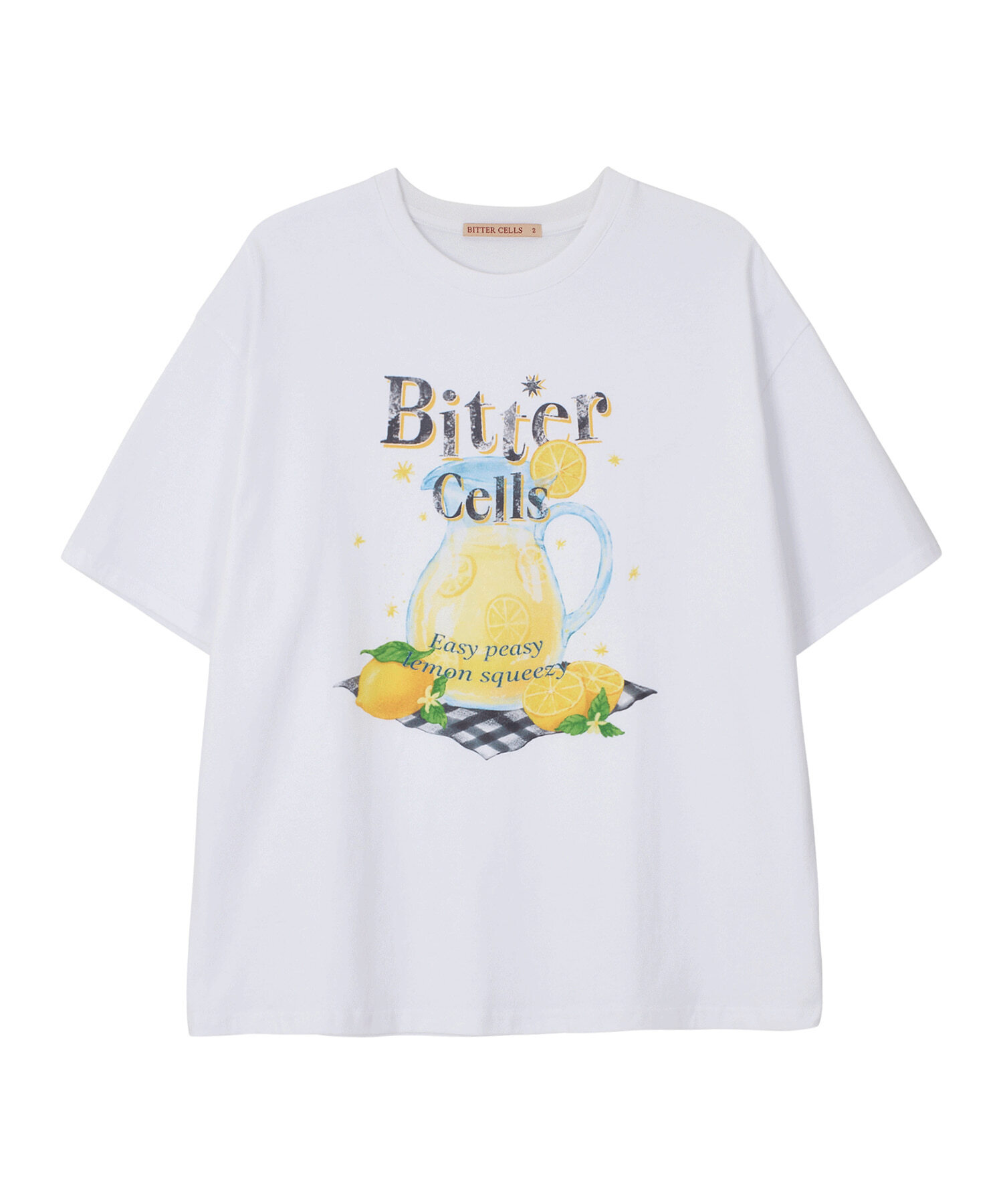 Lemonade Tee-White