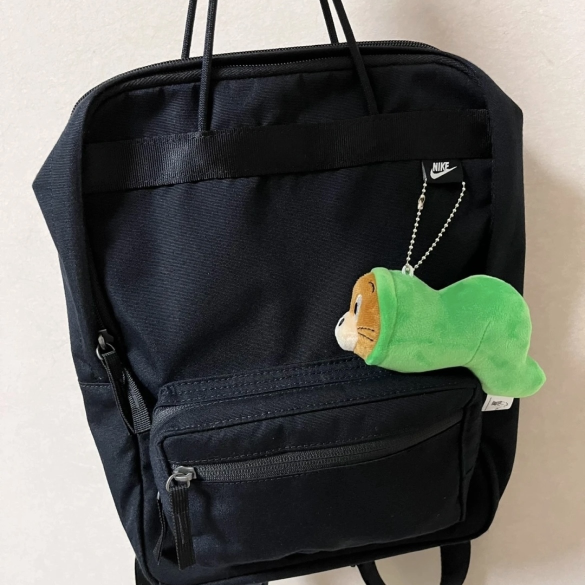 TOM&JERRY 湯姆貓與傑利鼠 綠色 鑽袋型款 變形 搞怪 奇怪 創意 絨毛吊飾 掛件