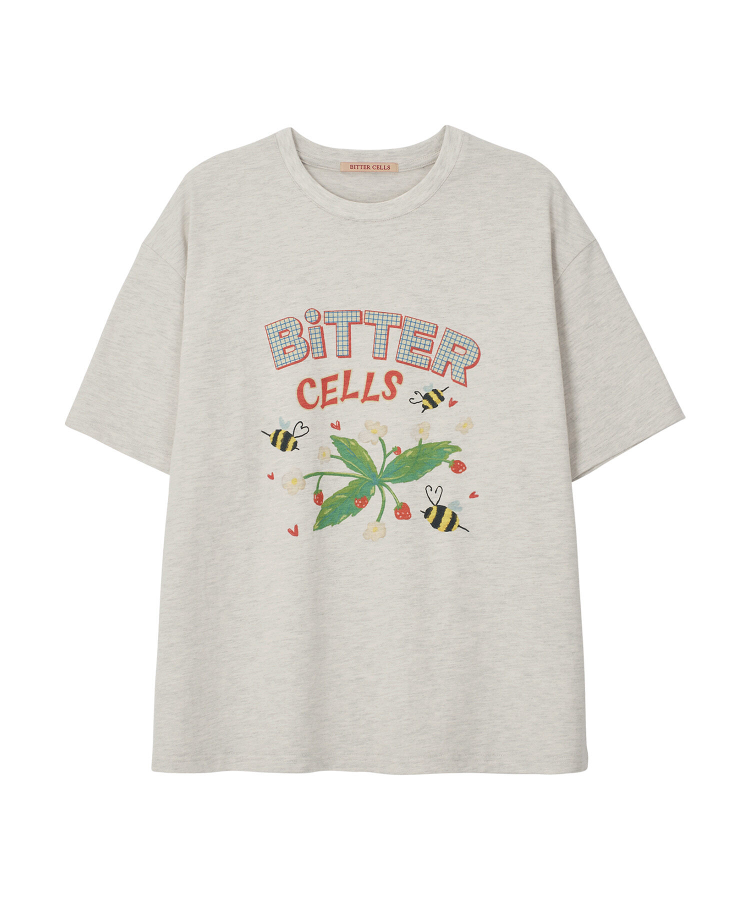 Honeybees Tee-Oatmeal