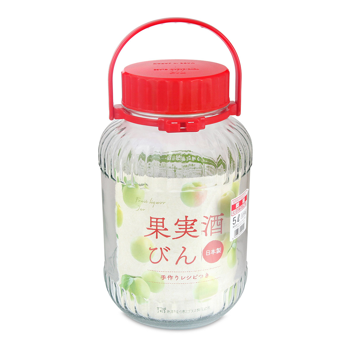 日本TOYO-SASAKI GLASS 5L玻璃瓶-I-71805-R