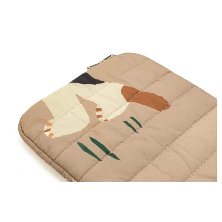 SOU．SOU X anello 多功能文具收納包/ 三花貓 Beige 電腦包