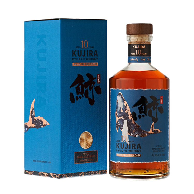 鯨 KUJIRA Ryukyu Whisky 10 Years White Oak Virgin Cask (禮盒裝)
