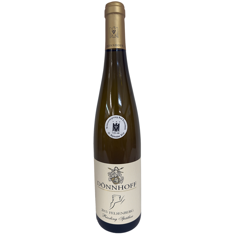 Weingut Donnhoff Schlossbockelheimer Felsenberg Riesling Spatlese Goldkapsel 2013