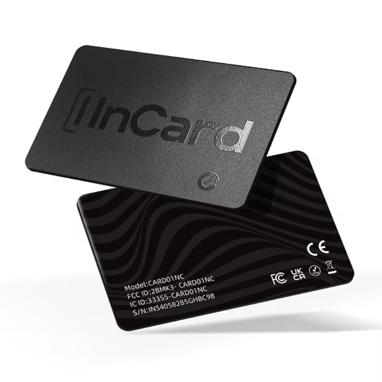 InCard Finder 全球定位追蹤卡 for Google Find My Device & Apple Find My