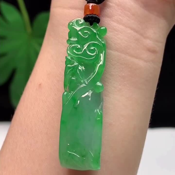 59318 翡翠飄綠竹節