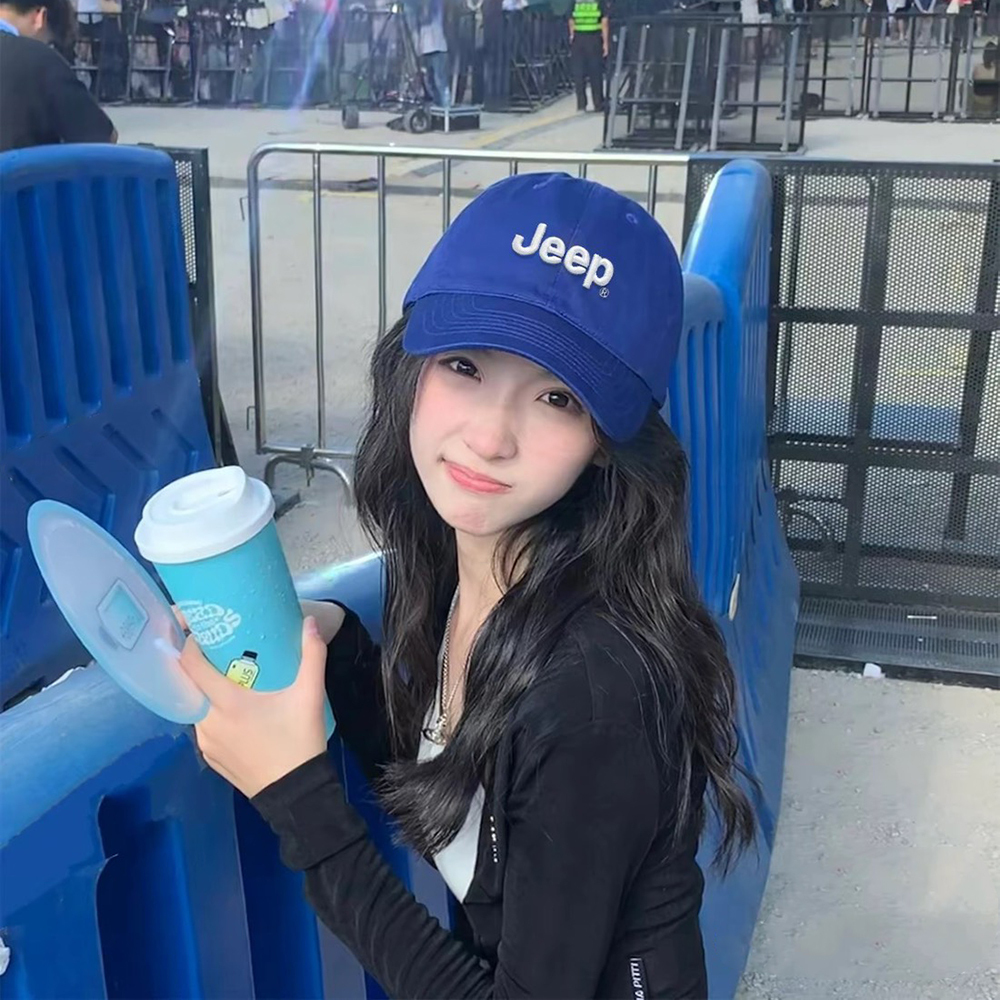 Jeep 吉普 刺繡logo 可調節後扣 小臉帽 老帽 10配色 多巴胺配色