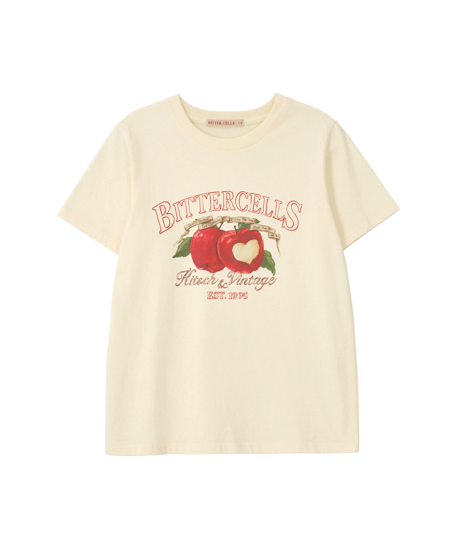 Red Apple Tee-Lemon
