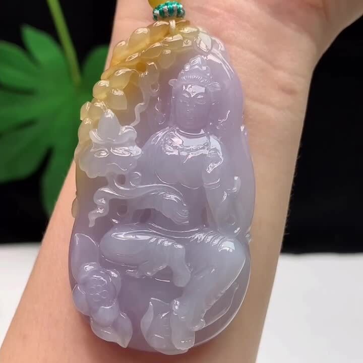 59319 翡翠飄黃大勢至菩薩