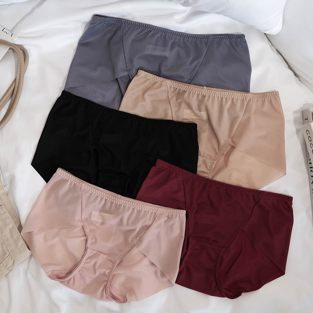 百搭中低腰無痕平口褲