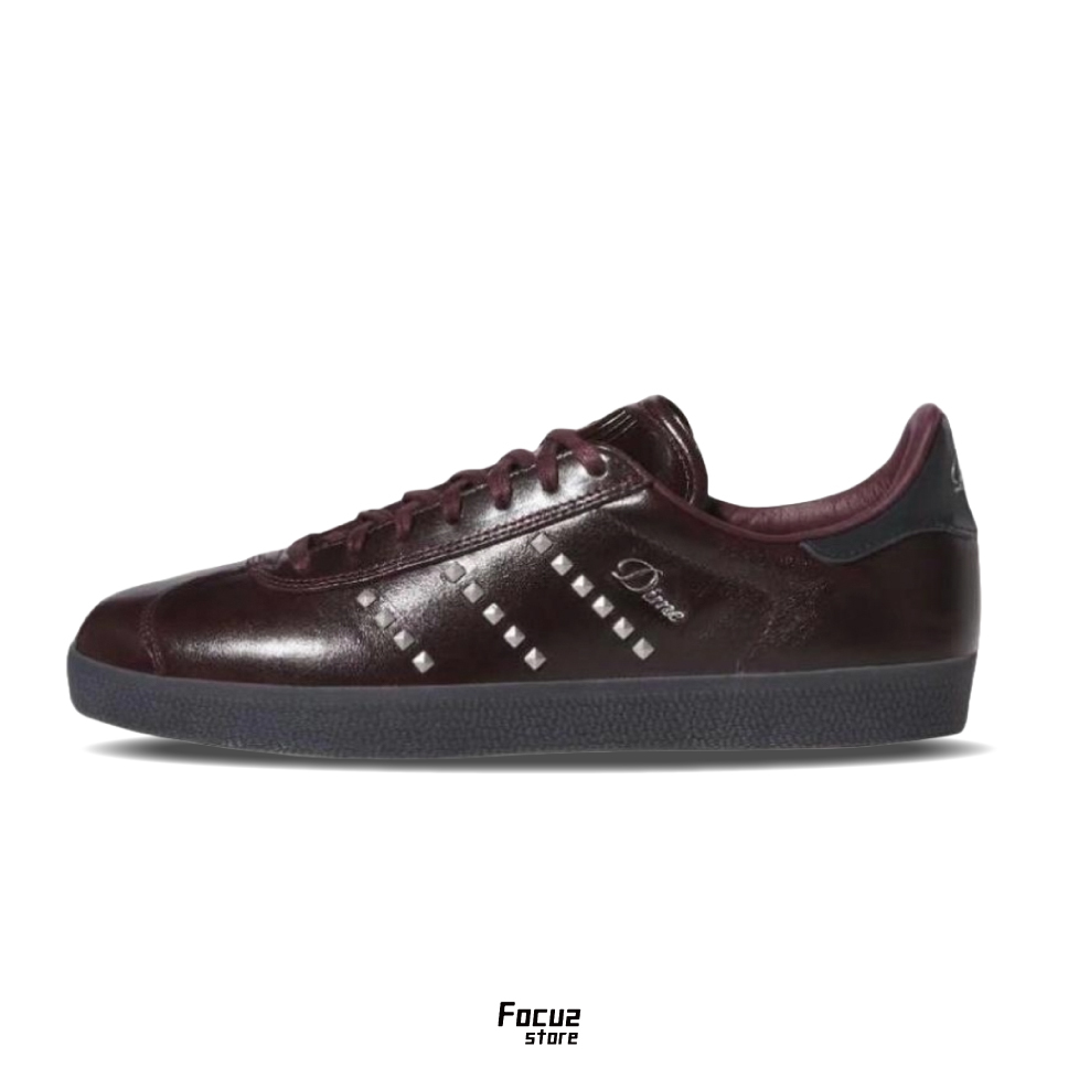 【Focus Store】預購 Dime x Adidas Originals Gazelle ADV "Maroon Silver" 酒紅銀 IG2046