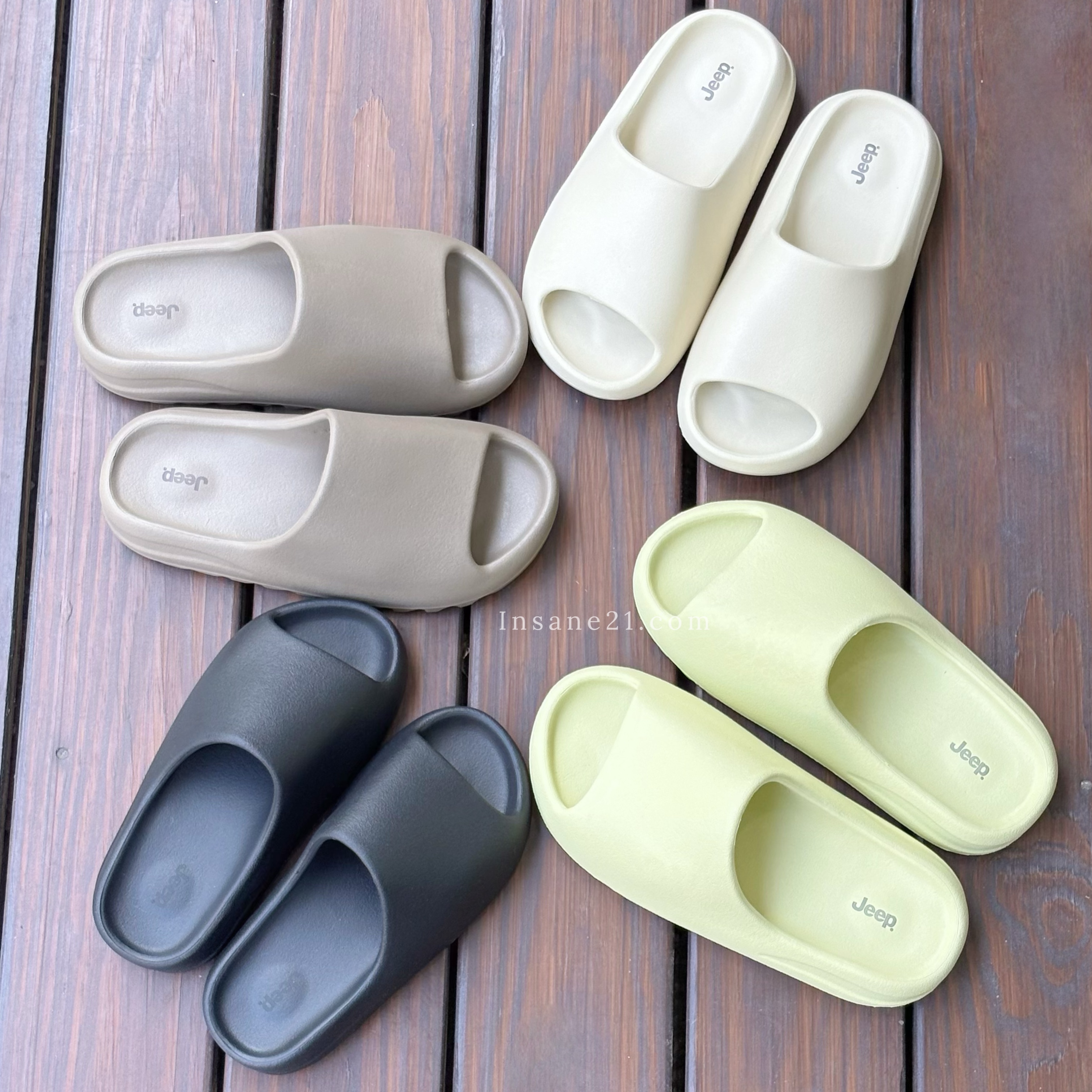 美國 JEEP 拖鞋 YEEZY SLIDE 平替款 休閒鞋