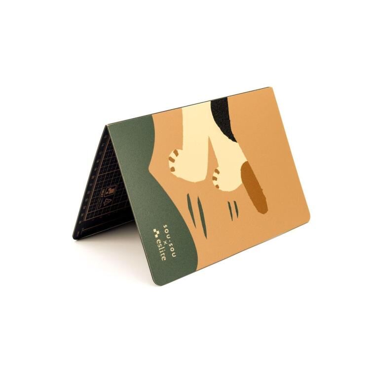 SOU．SOU X iMAT環保無毒切割墊/ A4變A5/ 三花貓