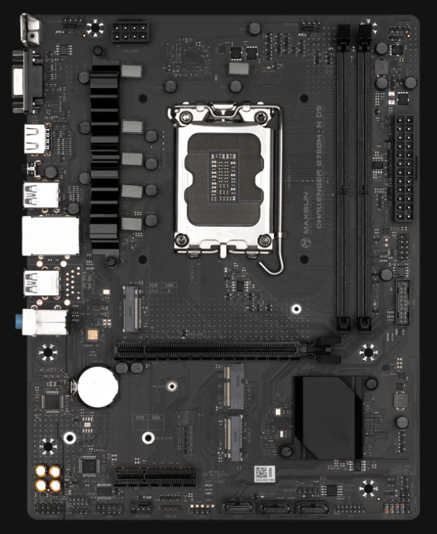 Maxsun Challenger B760M-N D5 底板