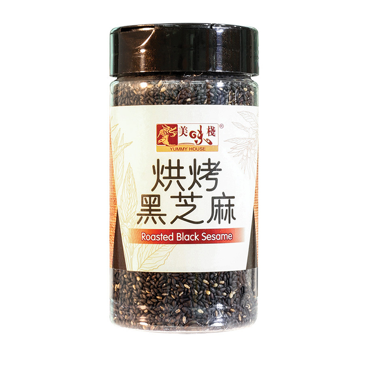 美味棧 烘烤黑芝麻 160g