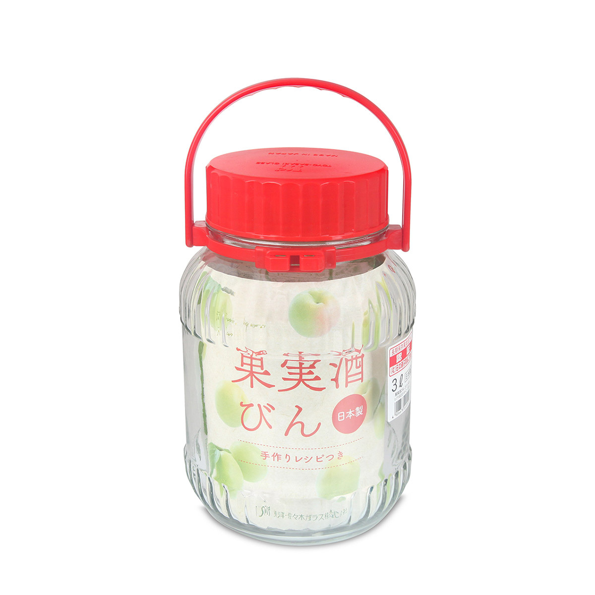 日本 TOYO-SASAKI GLASS 3L玻璃瓶 -I-71803-R
