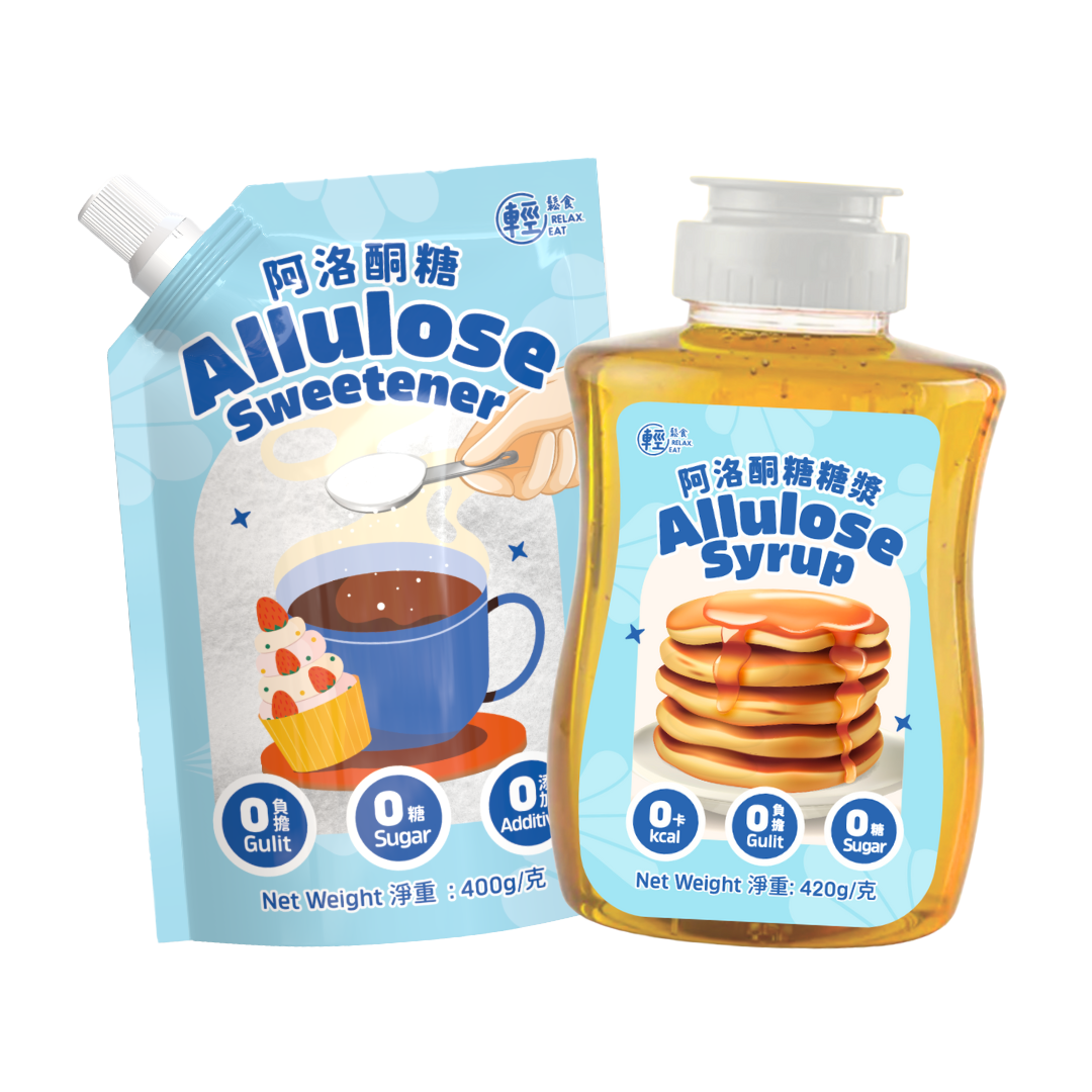 輕鬆食 - [組合] 阿洛酮糖糖粉 X1 + 阿洛酮糖糖漿 X1